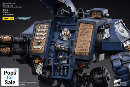 Warhammer 40k Action Figure 1/18 Space Marines Ultramarines Venerable Dreadnought 19 cm
