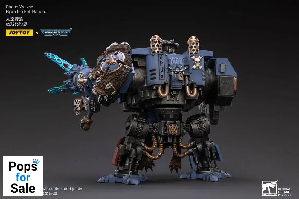 Warhammer 40k Action Figure 1/18 Space Wolves Bjorn the Fell-Handed 19 cm