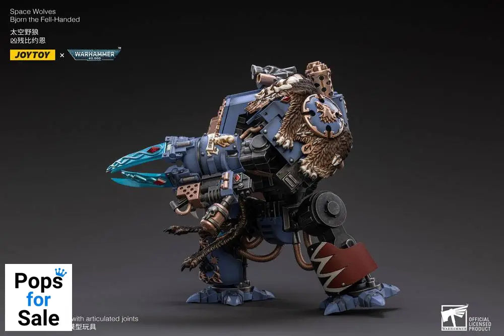 Warhammer 40k Action Figure 1/18 Space Wolves Bjorn the Fell-Handed 19 cm