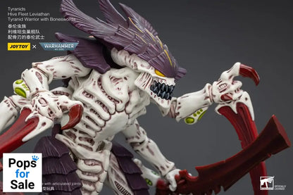 Warhammer 40k Action Figure 1/18 Tyranids Hive Fleet Leviathan Tyranid Warrior with Boneswords 12 cm Action figures