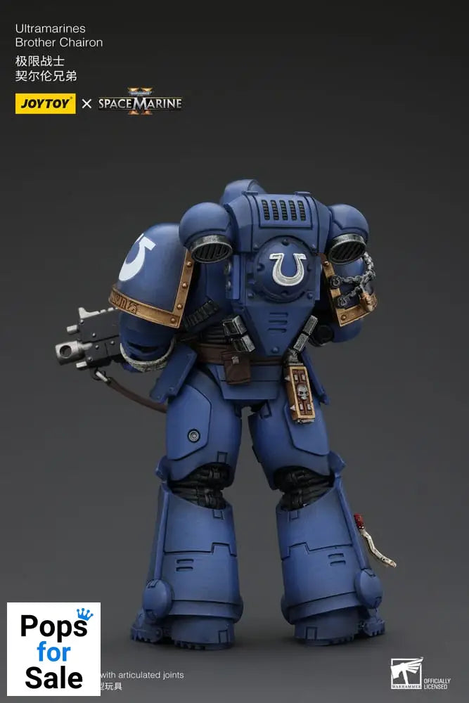 Warhammer 40k Action Figure 1/18 Uitramarines Brother Chairon 13 cm