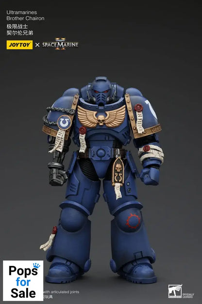 Warhammer 40k Action Figure 1/18 Uitramarines Brother Chairon 13 cm