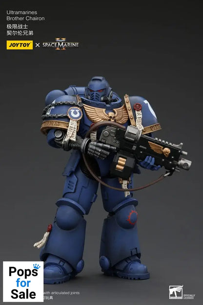 Warhammer 40k Action Figure 1/18 Uitramarines Brother Chairon 13 cm Action figures