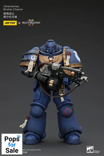 Warhammer 40k Action Figure 1/18 Uitramarines Brother Chairon 13 cm