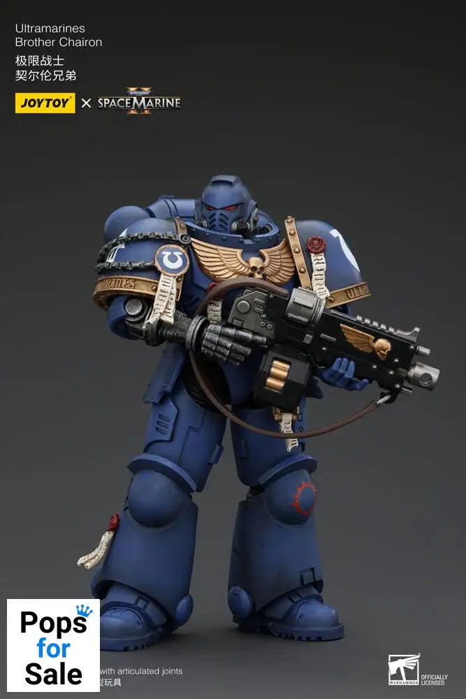 Warhammer 40k Action Figure 1/18 Uitramarines Brother Chairon 13 cm