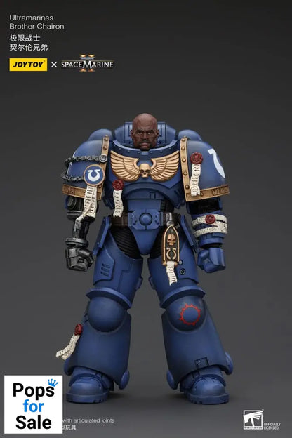 Warhammer 40k Action Figure 1/18 Uitramarines Brother Chairon 13 cm Action figures