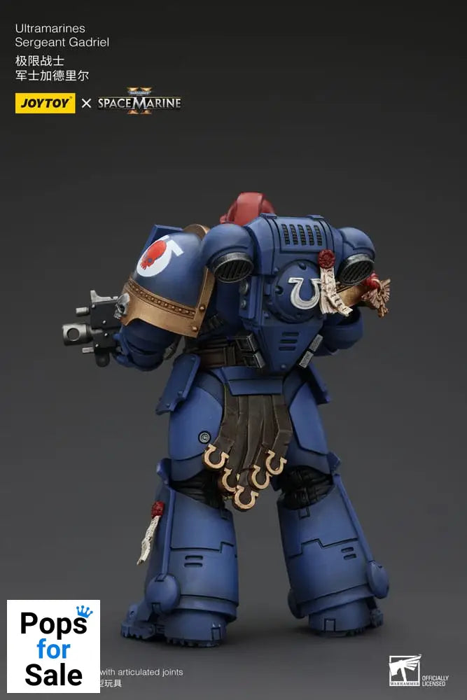Warhammer 40k Action Figure 1/18 Uitramarines Sergeant Gadriel 13 cm Action figures