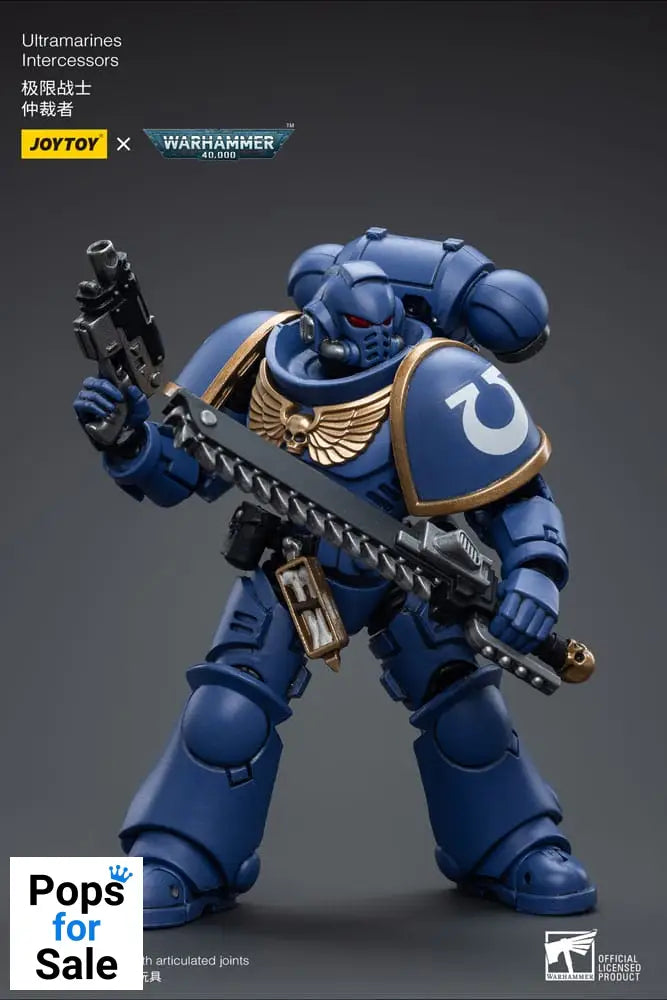 Warhammer 40k Action Figure 1/18 Ultramarines Intercessors 12 cm