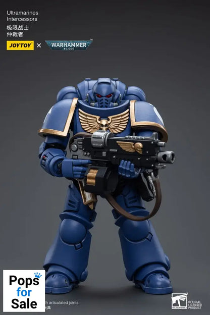 Warhammer 40k Action Figure 1/18 Ultramarines Intercessors 12 cm