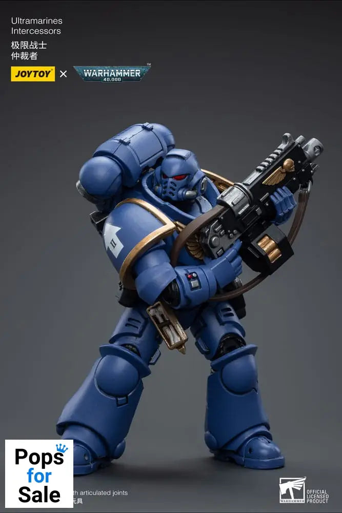Warhammer 40k Action Figure 1/18 Ultramarines Intercessors 12 cm
