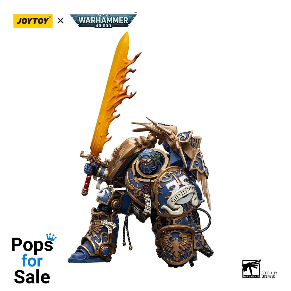 Warhammer 40k Action Figure 1/18 Ultramarines Primarch Roboute Guilliman 12 cm Reproduction Action figures