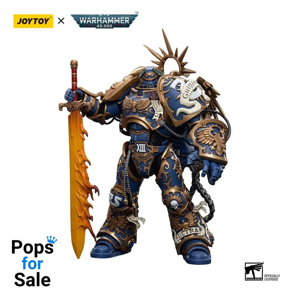 Warhammer 40k Action Figure 1/18 Ultramarines Primarch Roboute Guilliman 12 cm Reproduction