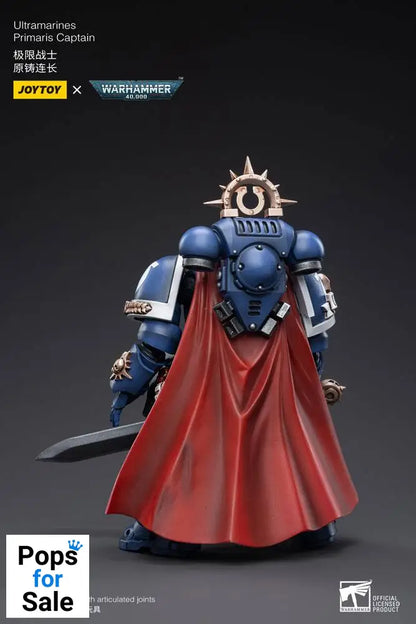 Warhammer 40k Action Figure 1/18 Ultramarines Primaris Captain 12 cm