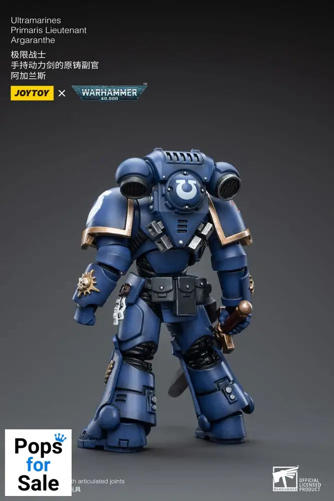 Warhammer 40k Action Figure 1/18 Ultramarines Primaris Lieutenant Argaranthe 12 cm