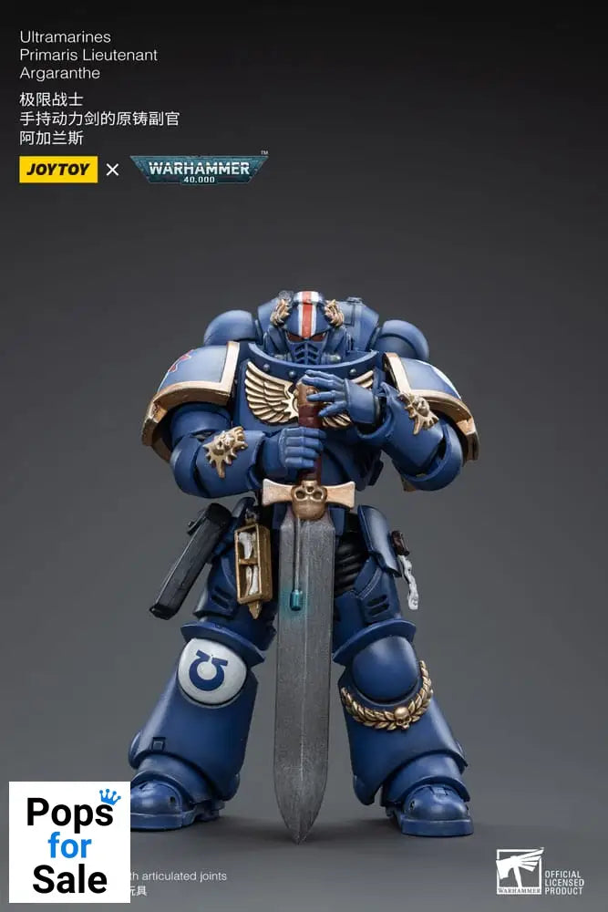 Warhammer 40k Action Figure 1/18 Ultramarines Primaris Lieutenant Argaranthe 12 cm