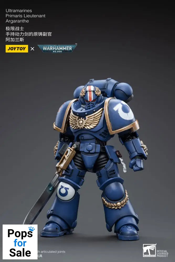 Warhammer 40k Action Figure 1/18 Ultramarines Primaris Lieutenant Argaranthe 12 cm