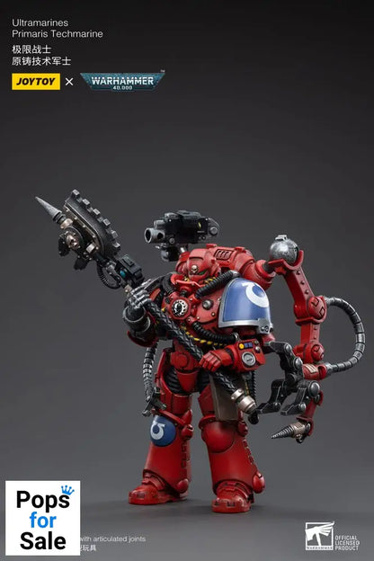 Warhammer 40k Action Figure 1/18 Ultramarines Primaris Techmarine 12 cm Action figures