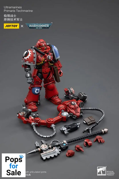 Warhammer 40k Action Figure 1/18 Ultramarines Primaris Techmarine 12 cm