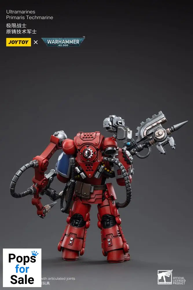 Warhammer 40k Action Figure 1/18 Ultramarines Primaris Techmarine 12 cm