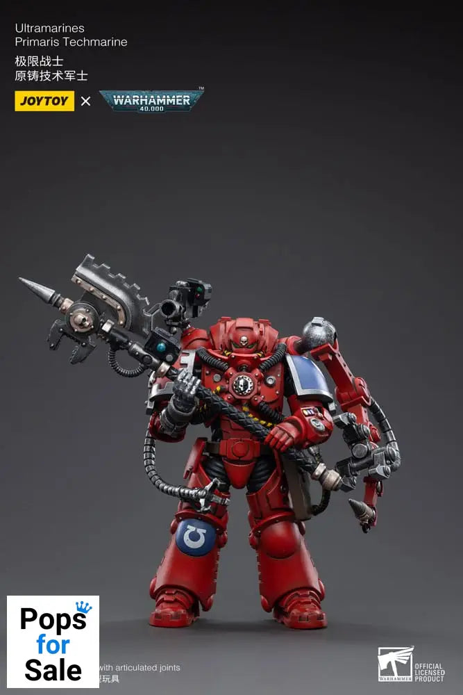 Warhammer 40k Action Figure 1/18 Ultramarines Primaris Techmarine 12 cm