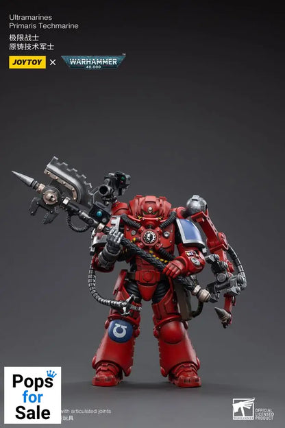 Warhammer 40k Action Figure 1/18 Ultramarines Primaris Techmarine 12 cm