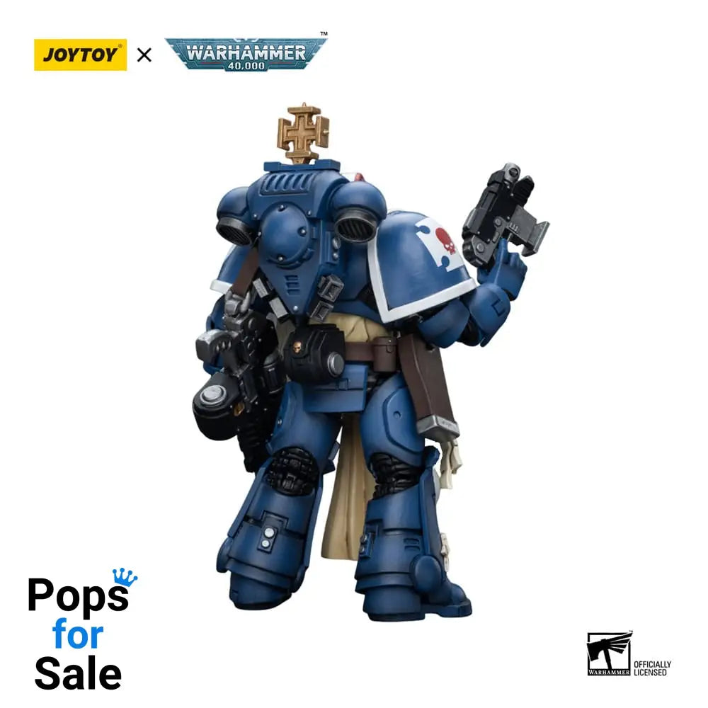 Warhammer 40k Action Figure 1/18 Ultramarines Sternguard Veteran Sergeant 12 cm