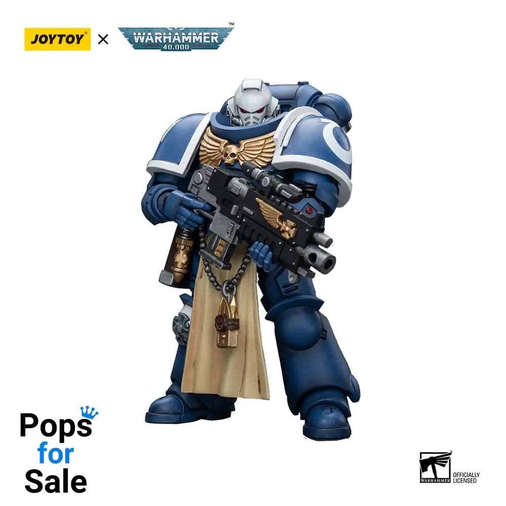 Warhammer 40k Action Figure 1/18 Ultramarines Sternguard Veteran with Bolt Rifle 12 cm