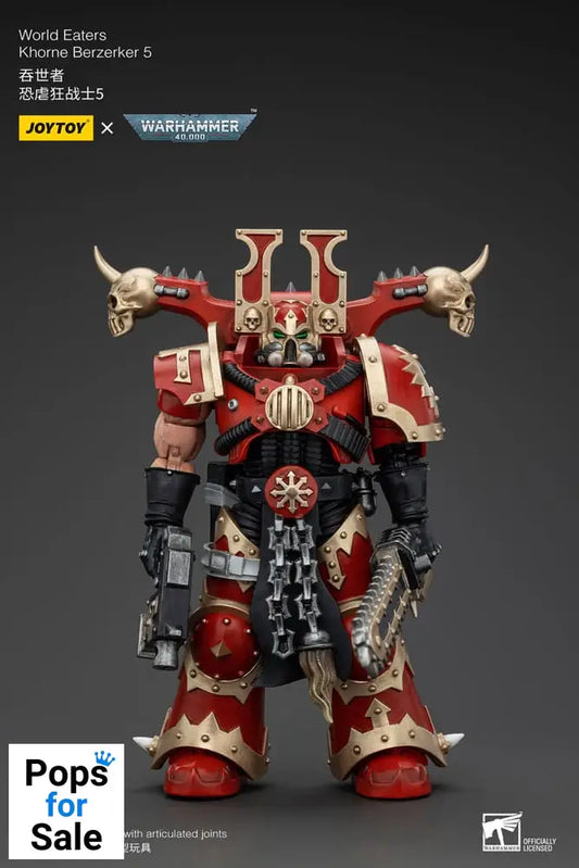 Warhammer 40k Action Figure 1/18 World Eaters Khorne Berzerker 5 13 cm Action figures