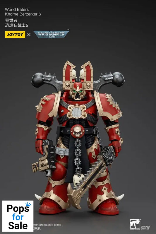 Warhammer 40k Action Figure 1/18 World Eaters Khorne Berzerker 6 13 cm