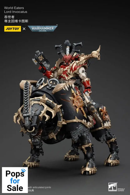 Warhammer 40k Action Figure 1/18 World Eaters Lord Invocatus 13 cm