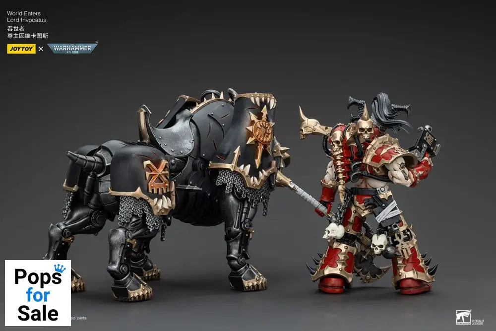 Warhammer 40k Action Figure 1/18 World Eaters Lord Invocatus 13 cm