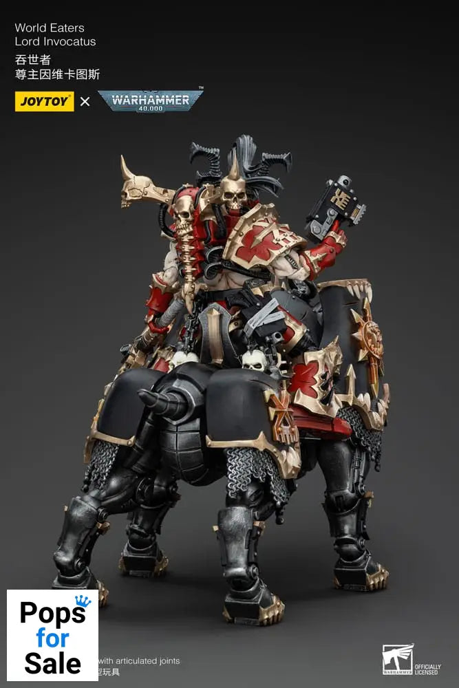 Warhammer 40k Action Figure 1/18 World Eaters Lord Invocatus 13 cm