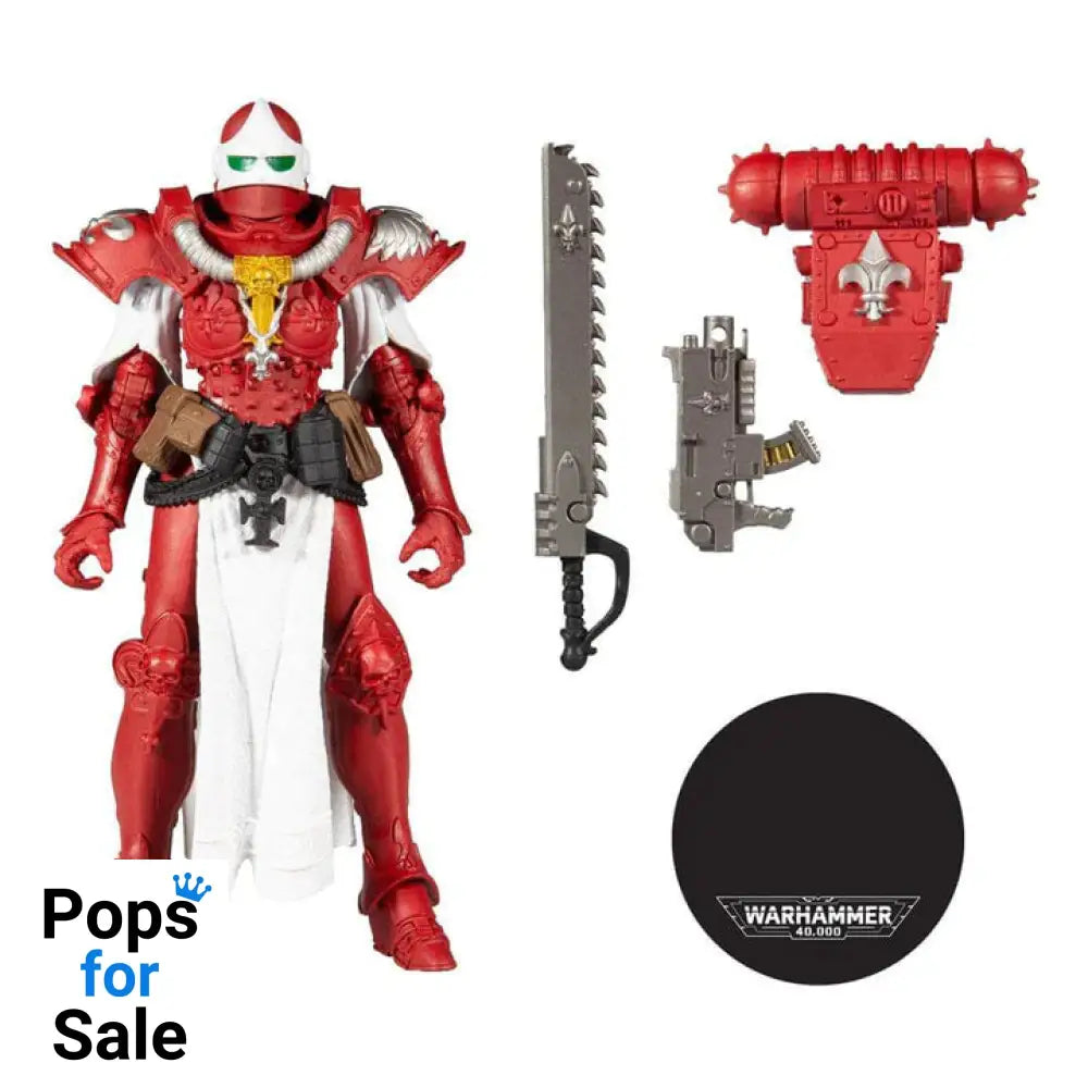 Warhammer 40k Action Figure Adepta Sororitas Battle Sister (Order of The Bloody Rose) Figure