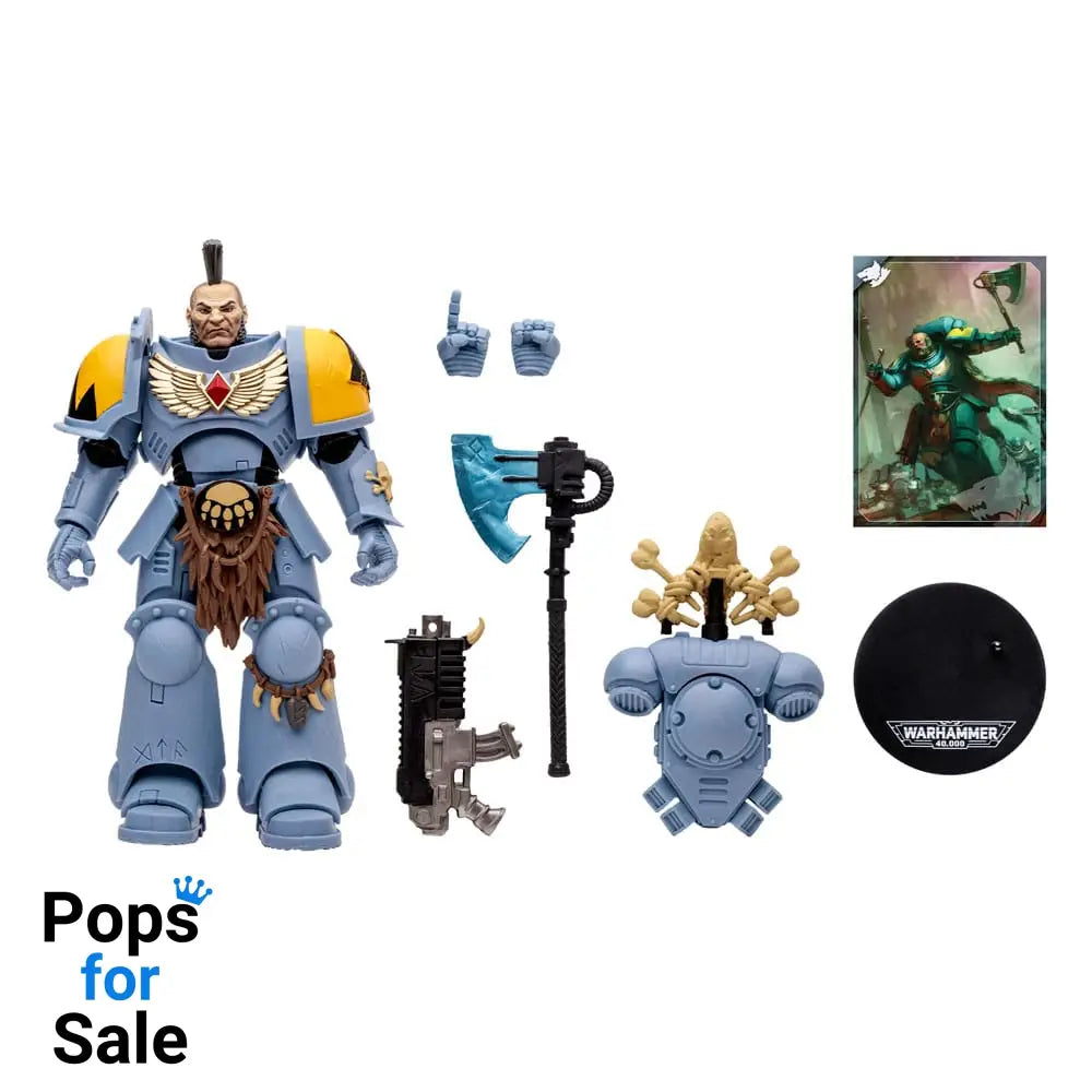 Warhammer 40k Action Figure Space Wolves Wolf Guard 18 cm