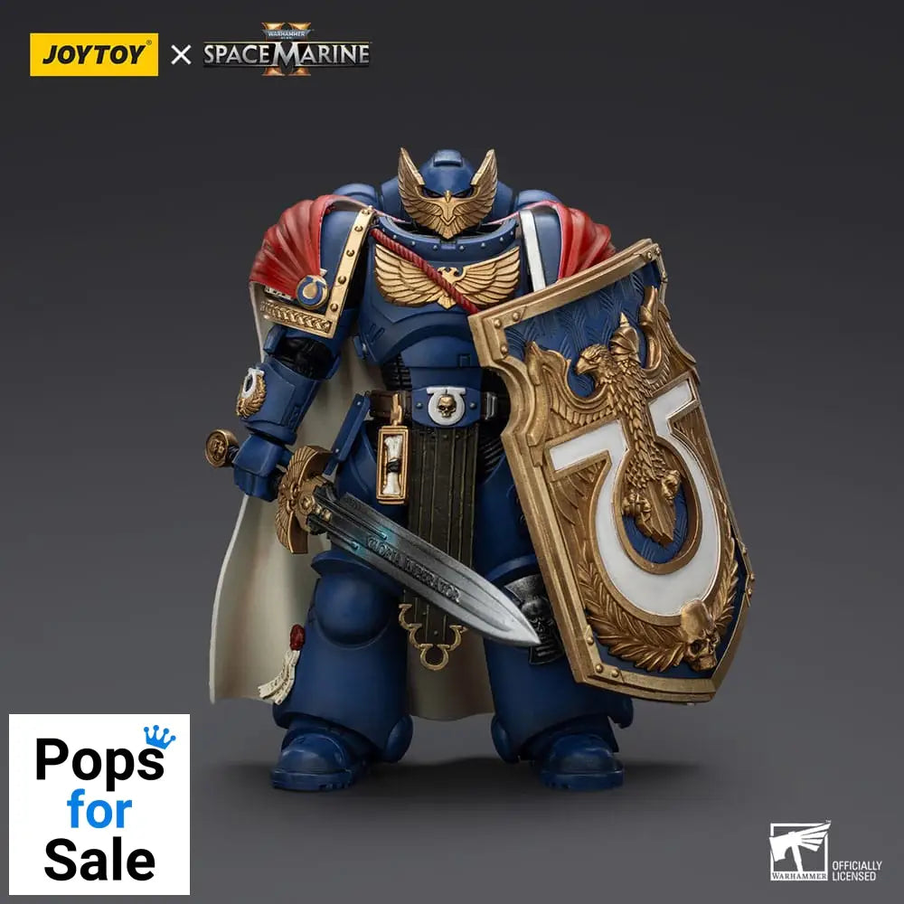 Warhammer 40k Action Figure Ultramarines Victrix Honour Guardwith Storm Shield And Power Sword 20 cm