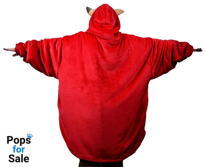 Warhammer 40K Oversized Hoodie Blanket Squig Red