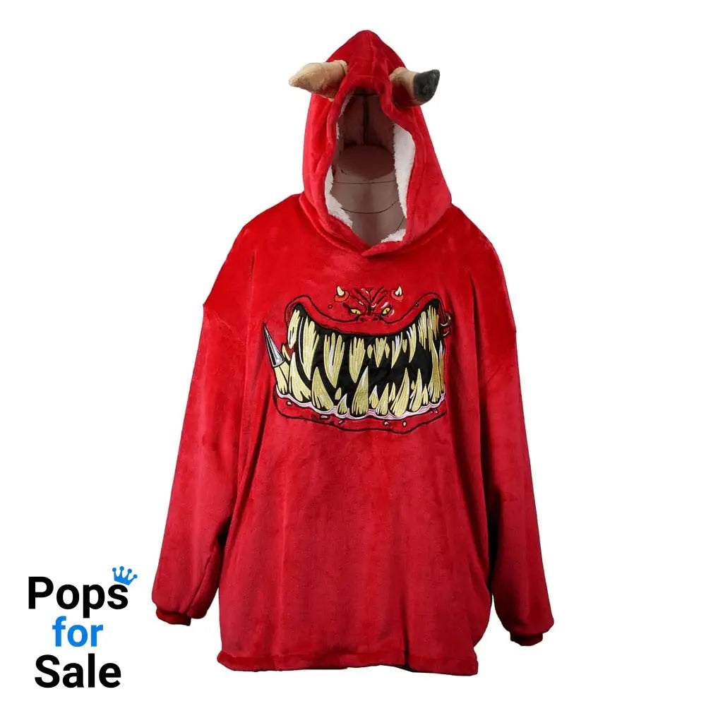Warhammer 40K Oversized Hoodie Blanket Squig Red Sweaters