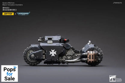 Warhammer 40k Vehicle 1/18 Black Templars Outrider Bike 22 cm