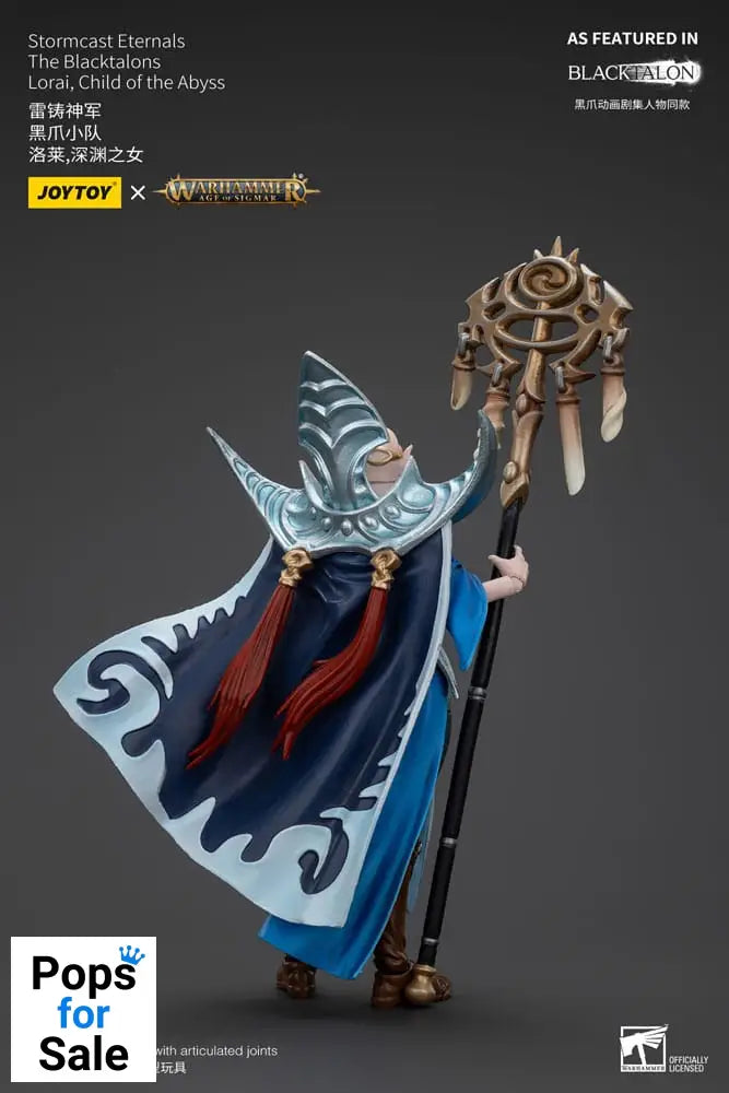 Warhammer Age of Sigmar Actionfigur Stormcast Eternals The Blacktalons Lorai Child of the Abyss 20 cm