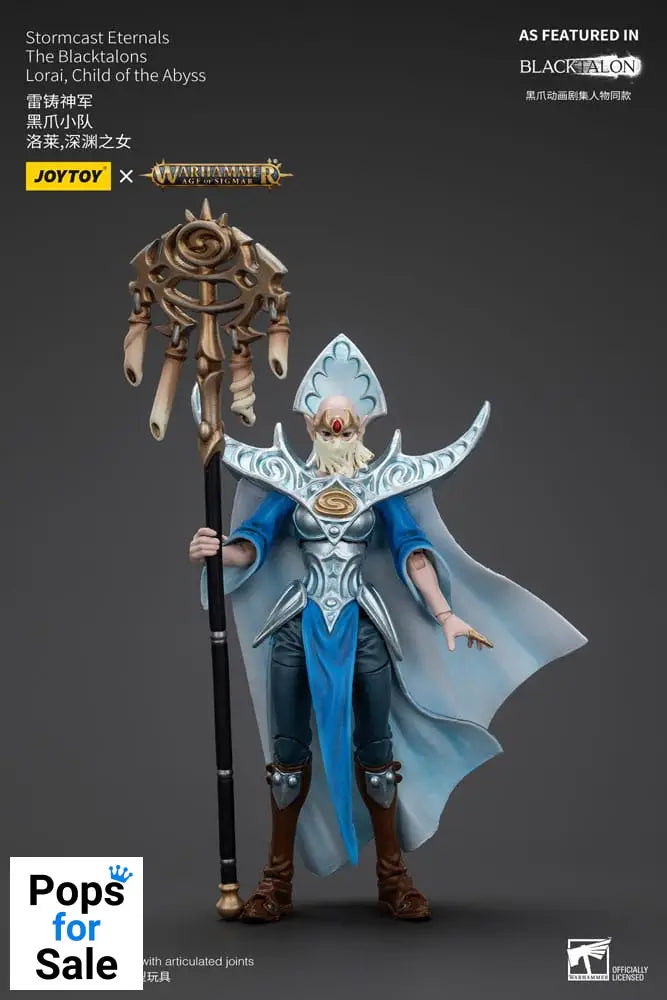 Warhammer Age of Sigmar Actionfigur Stormcast Eternals The Blacktalons Lorai Child of the Abyss 20 cm Action figures