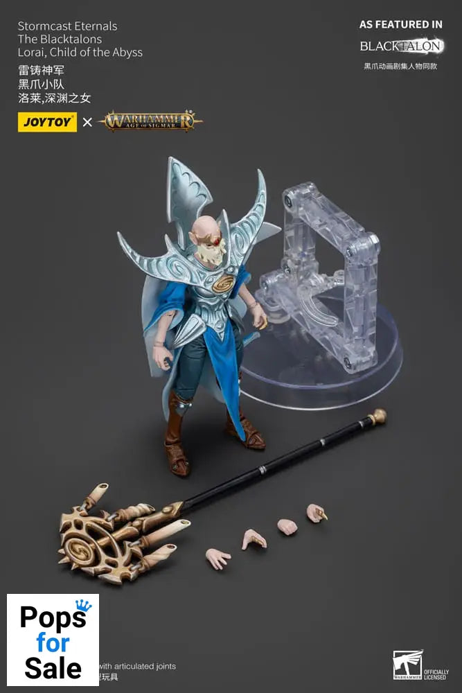 Warhammer Age of Sigmar Actionfigur Stormcast Eternals The Blacktalons Lorai Child of the Abyss 20 cm