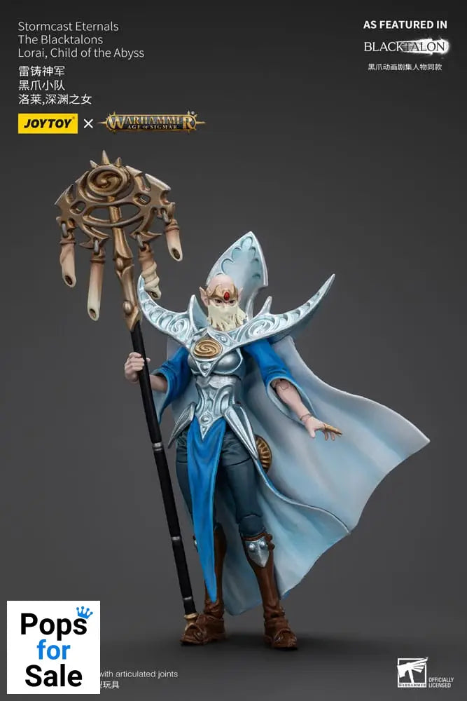 Warhammer Age of Sigmar Actionfigur Stormcast Eternals The Blacktalons Lorai Child of the Abyss 20 cm