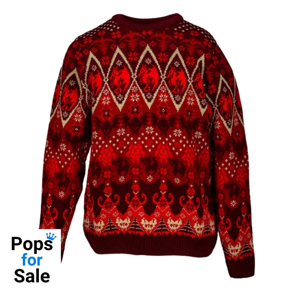 Warhammer Age of Sigmar Christmas Sweater Soulblight Gravelords Size S