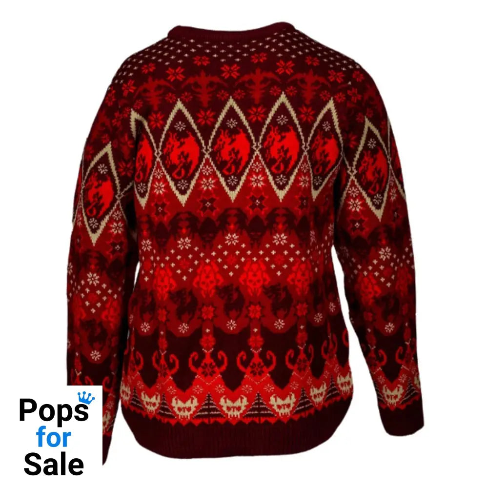 Warhammer Age of Sigmar Christmas Sweater Soulblight Gravelords Size S