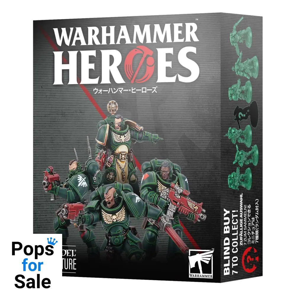 Warhammer Heroes Miniatures Dark Angels Display (8)