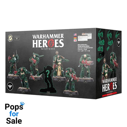 Warhammer Heroes Miniatures Dark Angels Display (8)