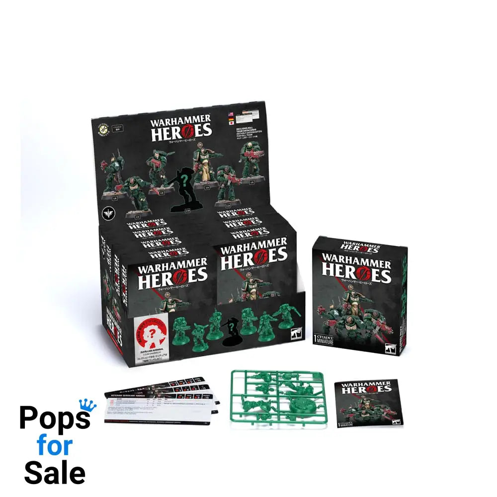 Warhammer Heroes Miniatures Dark Angels Display (8)