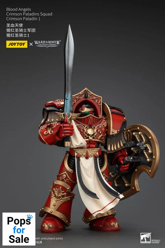Warhammer The Horus Heresy Action Figure 1/18 Blood Angels Crimson Paladins Squad Crimson Paladin 1 14 cm