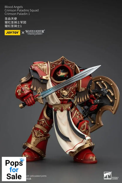 Warhammer The Horus Heresy Action Figure 1/18 Blood Angels Crimson Paladins Squad Crimson Paladin 1 14 cm