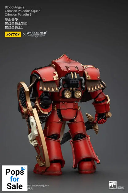 Warhammer The Horus Heresy Action Figure 1/18 Blood Angels Crimson Paladins Squad Crimson Paladin 1 14 cm